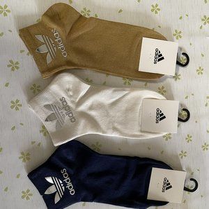 Adidas Yellow white black socks